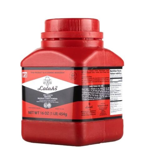 Lalah'S Madras Curry Powder 1lb