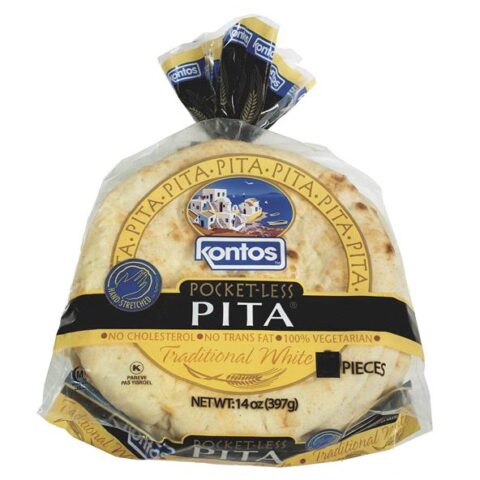 Kontos Pocket-Less Pita 10pcs