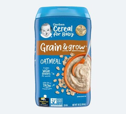 Gerber - Oatmeal Single Grain Cerea 16oz