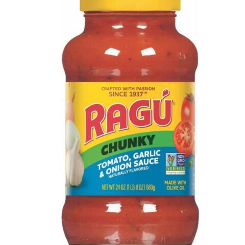 Ragu Chunky Tomato,Garlic & Onion Pasta Sauce 24oz
