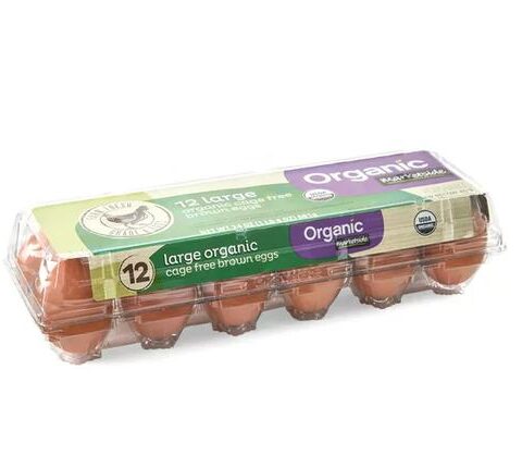 Large Organic Brown Egg