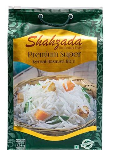 Shahzada Premium Super Kernal Basmati Rice 10lbs