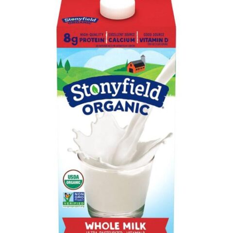 Stonyfield Organic Whole Milk 1.8l