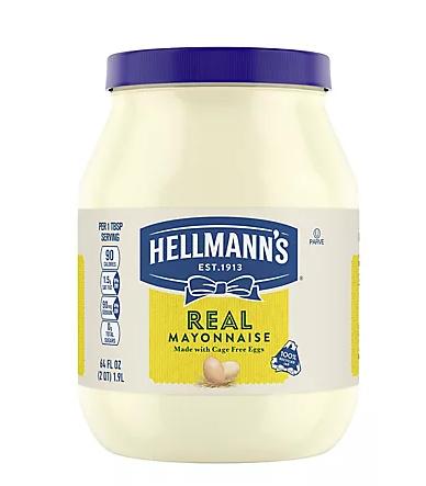 Hellmann'S Mayonnaise 64oz