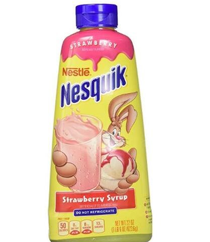 Nestle Nesquik Strawberry Syrup