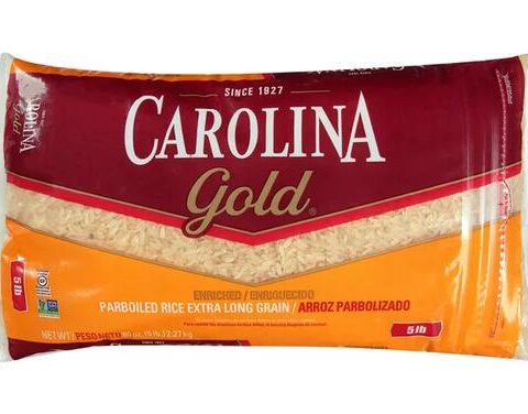 Carolina Gold Parboiled Rice 20lbs