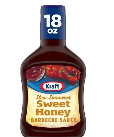 Kraft Sweet Honey Bbq Sauce 18oz