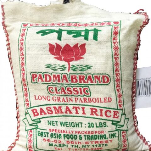 Padma Basmoti Parboiled 20lbs