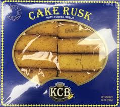 Kcb Cake Rusk With Fennel Seeds 25oz