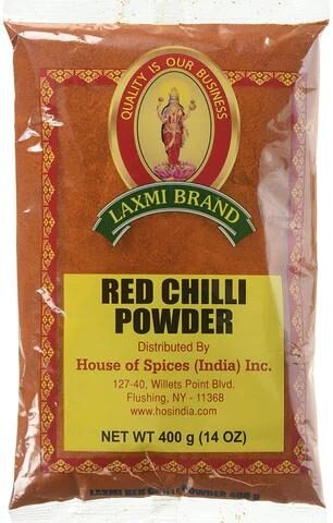 Laxmi Red Chilli Powder, Extra Hot 14oz