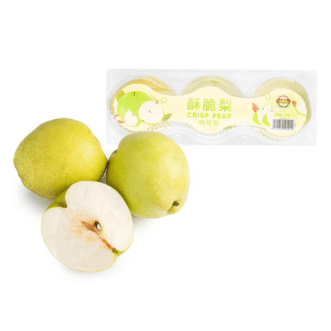 Fresh Crisp Pear 3 count