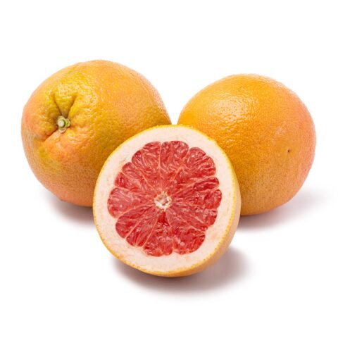 Dark Red Grapefruit 3 pcs 3 count