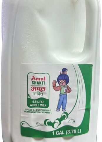 AMUL Whole Milk 4.5% Fat 1 GAL