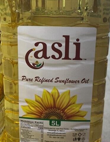 ASLI Sunflower Oil 5 LTR