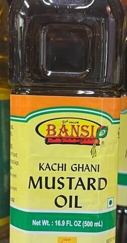BANSI Kachi Ghani Mustard Oil 500 ML