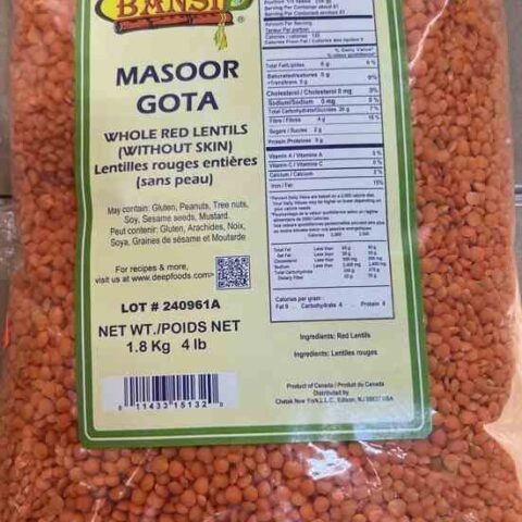 BANSI Masoor Gota 4LB