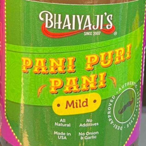 BHAIYAJIS Pani Puri Pani Mild Water