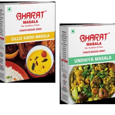 BHARAT Undhiya & Kadhi Masala 100g Each