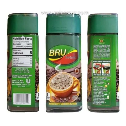 BRU Instant Coffee Roasted Chicory 7 OZ