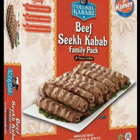 COLONEL KABABZ Beef Seekh Kabab 16 Pcs