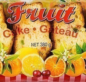 CRISPY Fruit Cake 380g