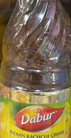 DABUR Indian Kachchi Ghani Mustard Oil 500 ML