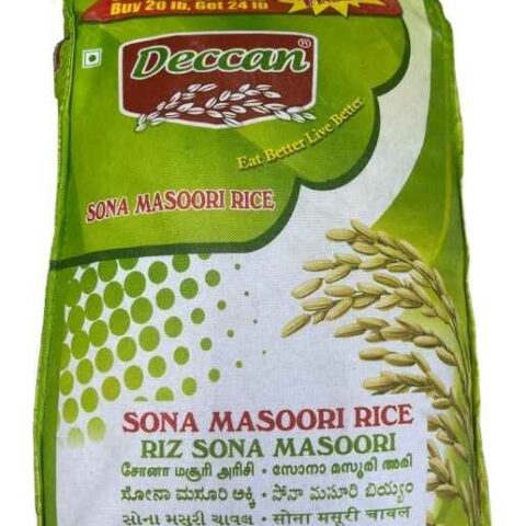 DECCAN Sona Masoori Rice 24 LB