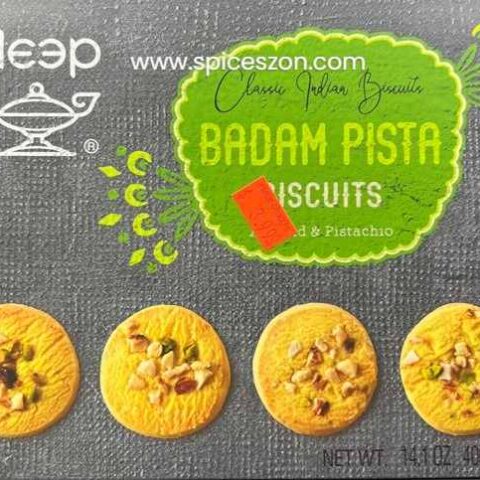 DEEP Badam Pista Biscuits 400g