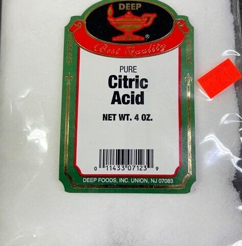 DEEP Citric Acid 4 Oz