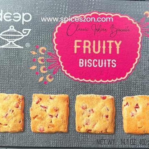 DEEP Fruity Biscuits 400g