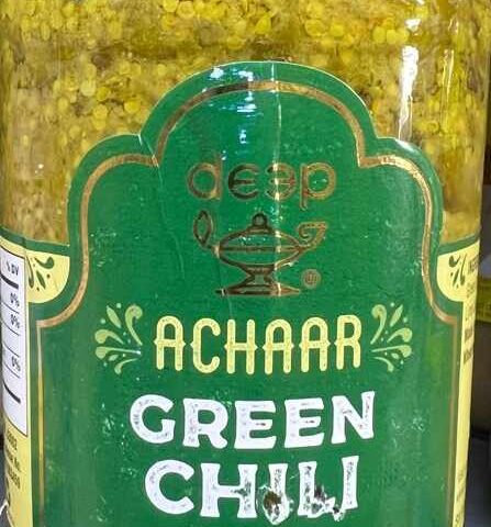 DEEP Green Chili Pickle 700g