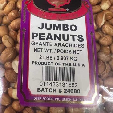 DEEP Jumbo Peanuts 2LB