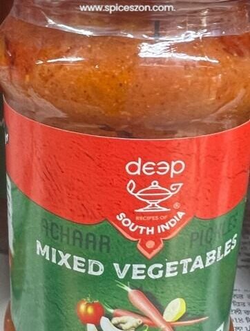 DEEP Mixed Veg Pickle 300g
