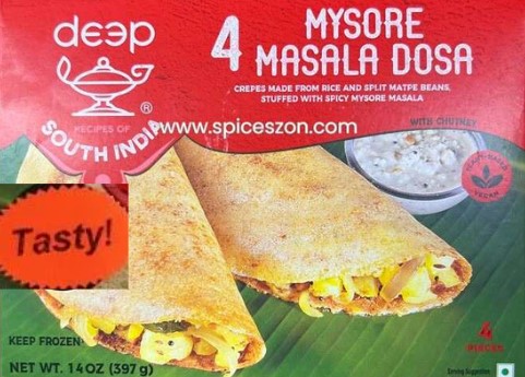 DEEP Mysore Masala Dosa 4 Pcs