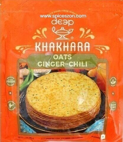 DEEP Oats Ginger Chili Khakhara 200g