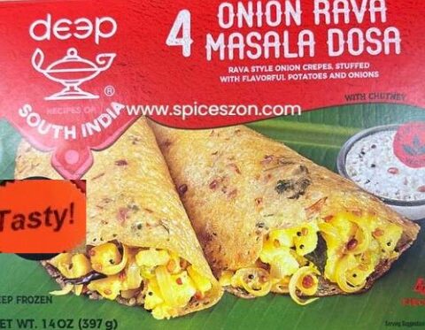 DEEP Onion Rava Masala Dosa 4 Pcs