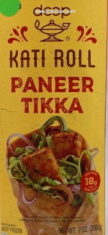DEEP Paneer Tikka Kati Roll