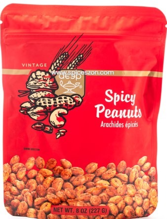 DEEP Spicy Peanuts 8 OZ