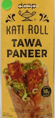 DEEP Tawa Paneer Kati Roll