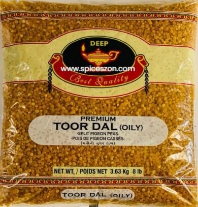DEEP Toor Dal Oily 8LB