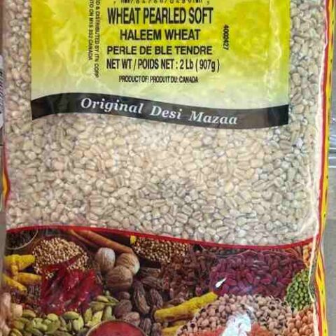 DESI Wheat Pearled Soft Haleem Wheat 2LB