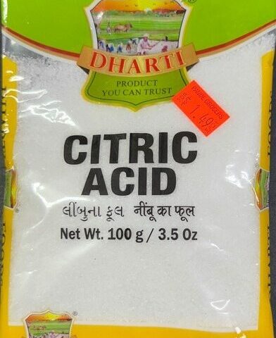 DHARTI Citric Acid 100g
