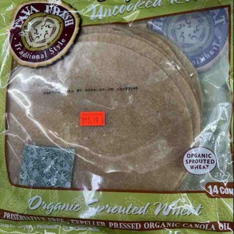FRANCO Organic Uncooked Roti 14 Ct
