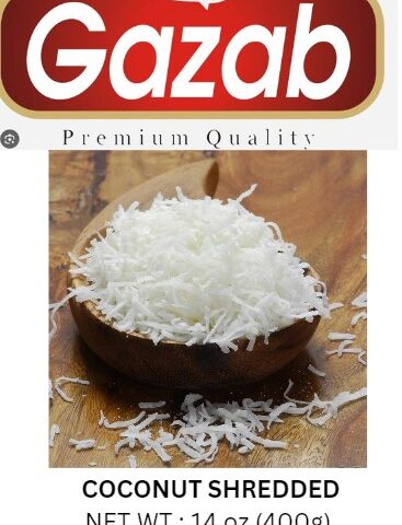 GAZAB Coconut Shredded 400g