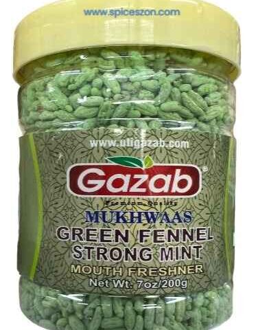GAZAB Green Fennel Strong Mint 200g