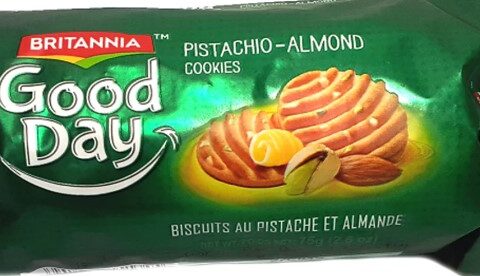 BRITANNIA GOOD DAY Pista Almonds 75g