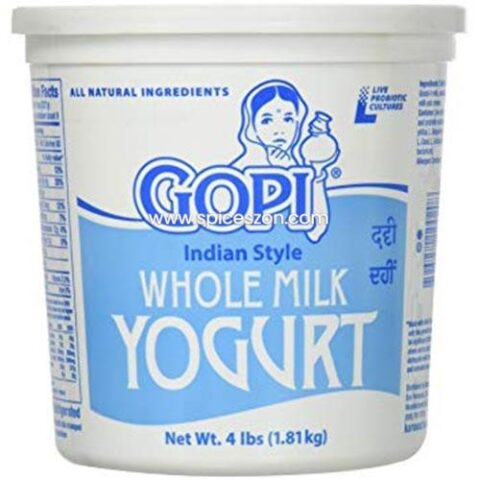 GOPI Whole Milk Yoghurt 4LB