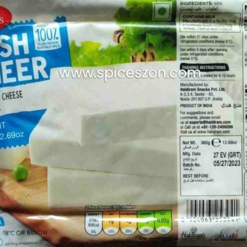 HALDIRAMS Fresh Paneer 360g