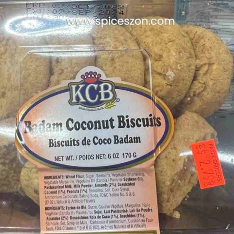 KCB Badam Cocunut Biscuit 170g