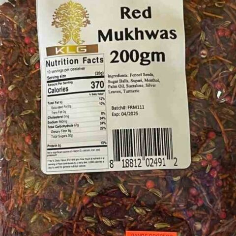 KLG Red Mukhwas 200g
